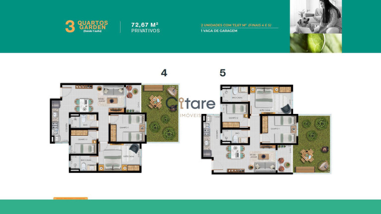 Imagem Apartamento com 3 Quartos à Venda,  em Luciano Cavalcante - Fortaleza