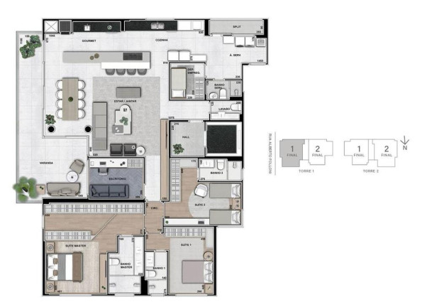 Imagem Apartamento com 3 Quartos à Venda, 228 m² em Ahú - Curitiba Imagem Apartamento com 3 Quartos à Venda, 228 m² em Ahú - Curitiba