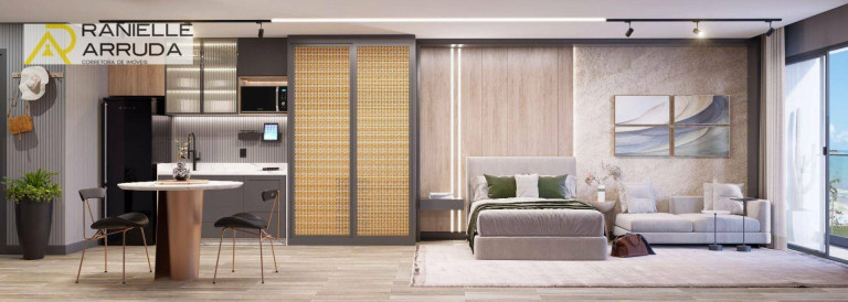 Imagem Apartamento com 1 Quarto à Venda, 24 m² em Intermares - Cabedelo