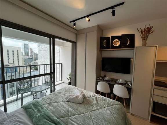 Imagem Kitnet com 1 Quarto à Venda, 28 m² em Consolação - São Paulo