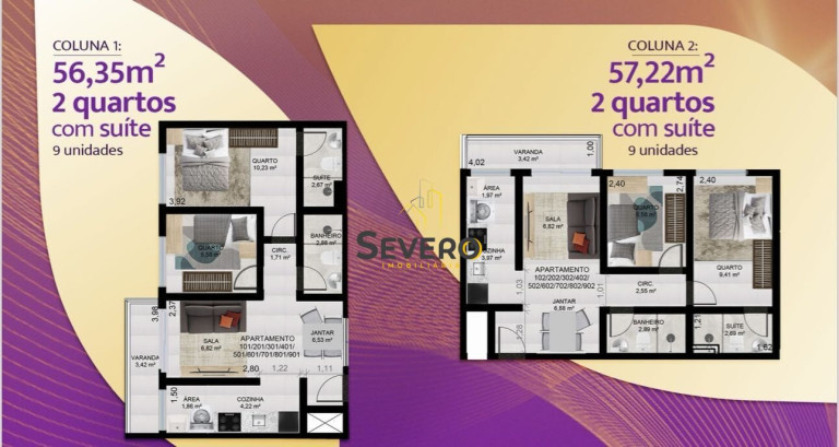 Imagem Apartamento com 2 Quartos à Venda, 57 m² em Boa Vista - São Gonçalo
