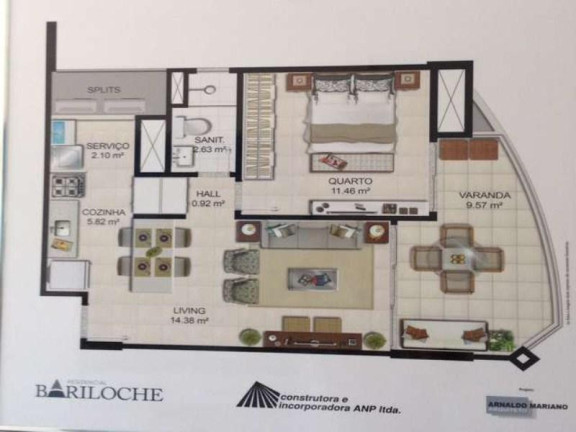 Imagem Apartamento com 1 Quarto à Venda, 58 m² em Barra - Salvador