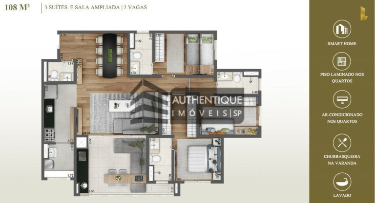 Imagem Apartamento com 3 Quartos à Venda, 108 m² em Santana - São Paulo Imagem Apartamento com 3 Quartos à Venda, 108 m² em Santana - São Paulo