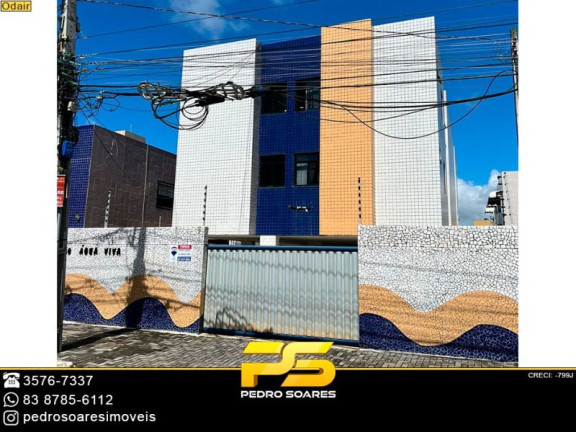 Apartamento com 2 Quartos para Alugar, 55 m² em Aeroclube - João Pessoa