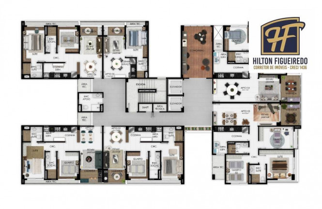 Apartamento com 2 Quartos à Venda, 65 m² em Manaíra - João Pessoa