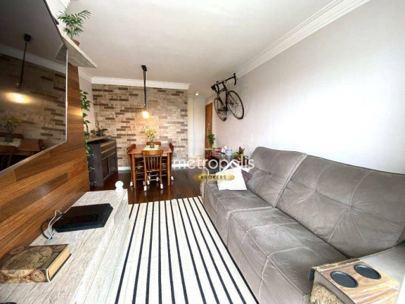 Imagem Apartamento com 3 Quartos à Venda, 67 m² em Vila Homero Thon - Santo André
