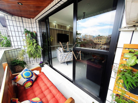 Imagem Apartamento com 3 Quartos à Venda, 122 m² em Campo Grande - Santos Imagem Apartamento com 3 Quartos à Venda, 122 m² em Campo Grande - Santos
