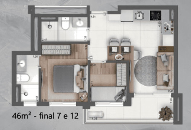 Imagem Apartamento com 1 Quarto à Venda, 27 m² em Santo Amaro - São Paulo Imagem Apartamento com 1 Quarto à Venda, 27 m² em Santo Amaro - São Paulo