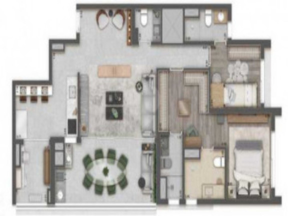 Imagem Imóvel com 3 Quartos à Venda, 109 m² em Campo Belo - São Paulo Imagem Imóvel com 3 Quartos à Venda, 109 m² em Campo Belo - São Paulo