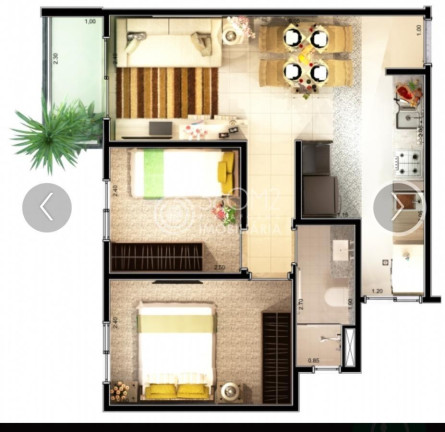 Imagem Apartamento com 2 Quartos à Venda, 48 m² em Parque Oratório - Santo André Imagem Apartamento com 2 Quartos à Venda, 48 m² em Parque Oratório - Santo André