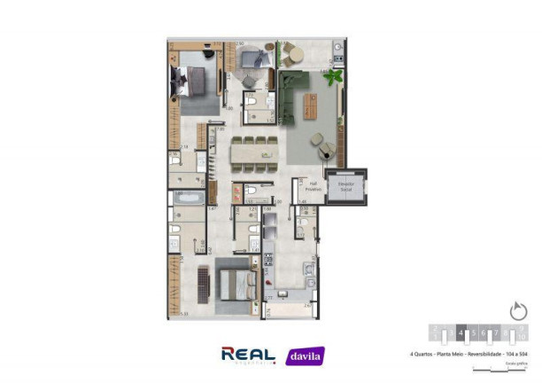 Imagem Apartamento à Venda, 120 m² em Sudoeste - Brasilia Imagem Apartamento à Venda, 120 m² em Sudoeste - Brasilia