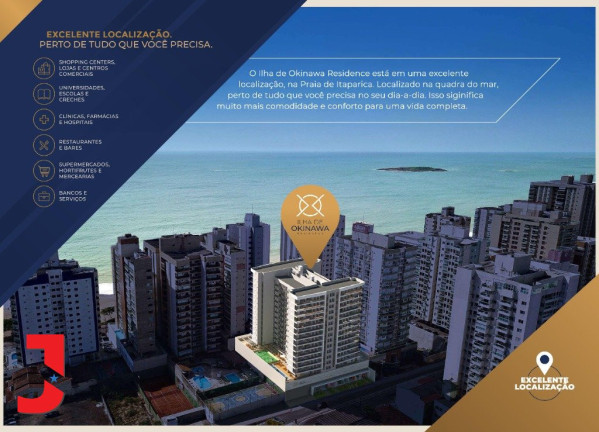 Imagem Apartamento com 3 Quartos à Venda, em Praia De Itaparica - Vila Velha Imagem Apartamento com 3 Quartos à Venda, em Praia De Itaparica - Vila Velha