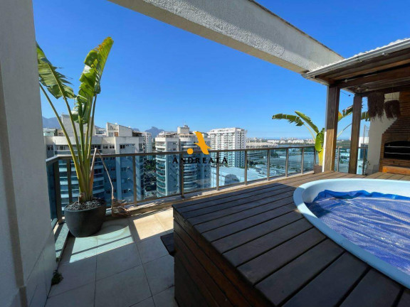 Imagem Cobertura com 2 Quartos para Alugar, 129 m² em Barra Olimpica - Rio De Janeiro