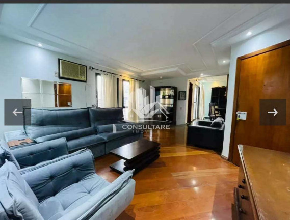 Imagem Apartamento com 4 Quartos para Alugar, 196 m² em Boqueirão - Santos