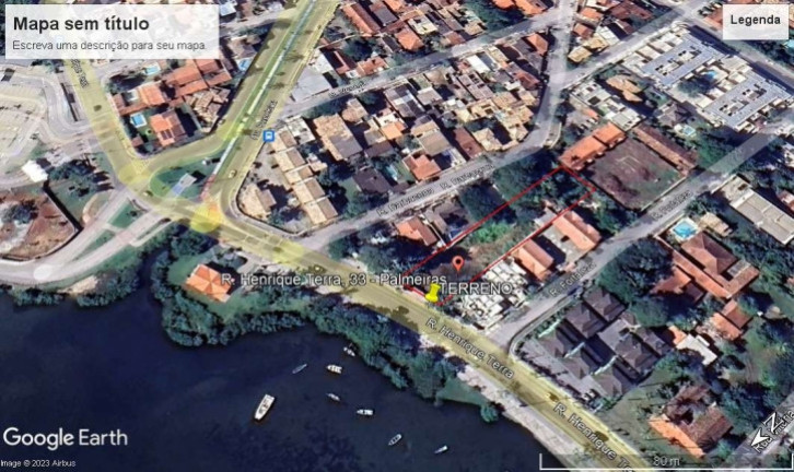 Imagem Terreno à Venda, 995 m² em Palmeiras - Cabo Frio Imagem Terreno à Venda, 995 m² em Palmeiras - Cabo Frio