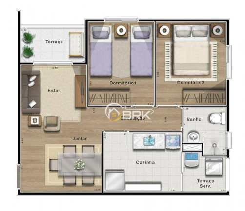 Imagem Apartamento com 2 Quartos para Alugar, 50 m² em Jardim Três Marias - São Paulo Imagem Apartamento com 2 Quartos para Alugar, 50 m² em Jardim Três Marias - São Paulo