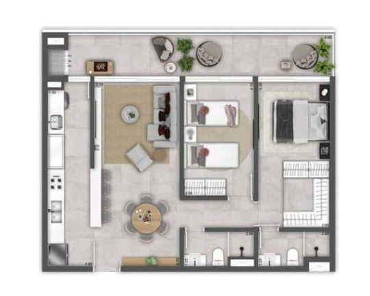 Imagem Apartamento com 3 Quartos à Venda, 86 m² em Centro - Xangri-lá