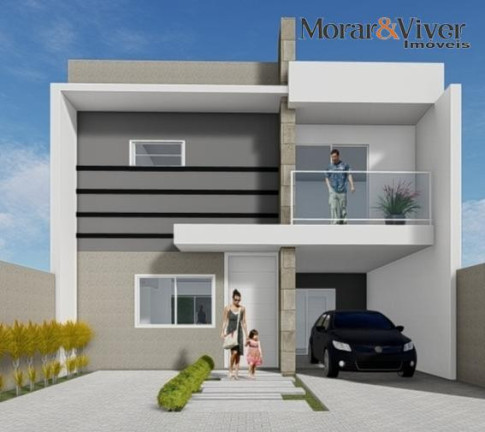 Imagem Sobrado com 3 Quartos à Venda, 139 m² em Costeira - São José Dos Pinhais