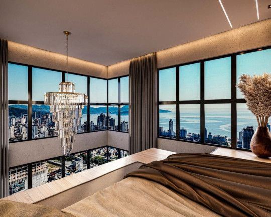 Imagem Apartamento com 1 Quarto à Venda, 44 m² em Perequê - Porto Belo
