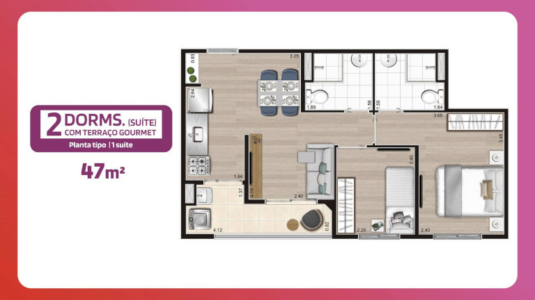 Imagem Apartamento com 2 Quartos à Venda, 41 m² em Vila Nova Mazzei - São Paulo
