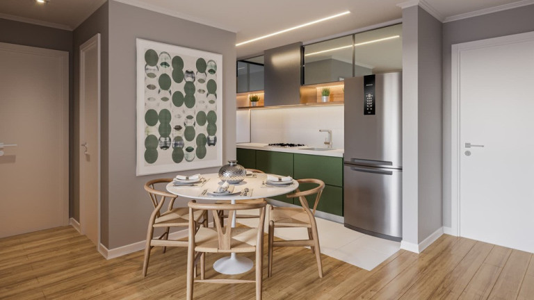 Imagem Apartamento com 3 Quartos à Venda, 59 m² em Campo Comprido - Curitiba