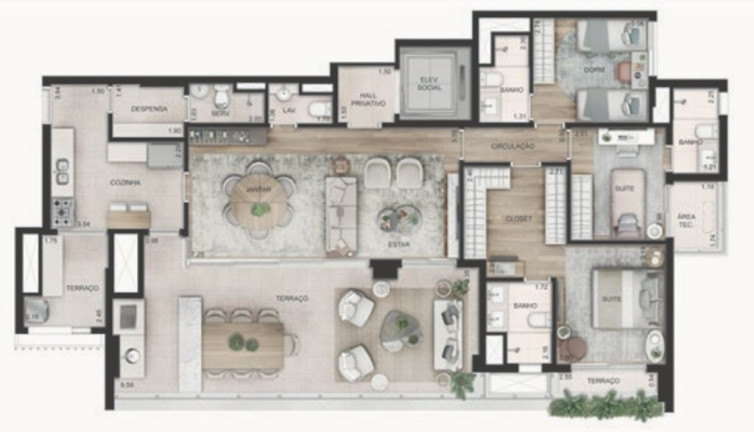 Imagem Apartamento com 4 Quartos à Venda, 179 m² em Perdizes - São Paulo