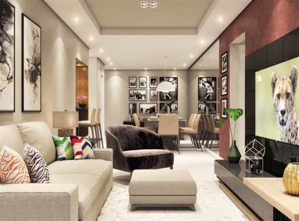Imagem Apartamento com 3 Quartos à Venda, 95 m² em Canto Do Forte - Praia Grande Imagem Apartamento com 3 Quartos à Venda, 95 m² em Canto Do Forte - Praia Grande