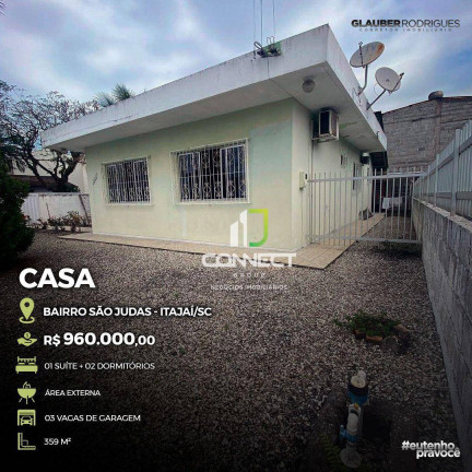 Casa com 3 Quartos à Venda, 359 m² em São Judas - Itajaí