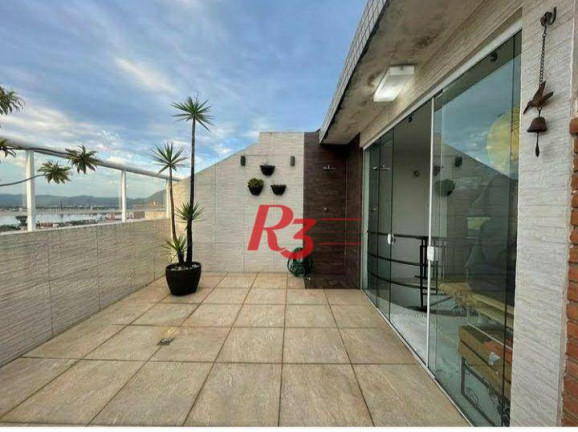 Apartamento com 3 Quartos à Venda, 215 m² em Estuário - Santos