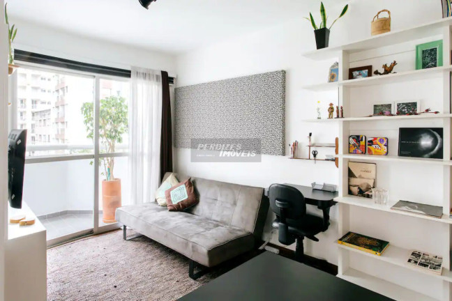 Apartamento com 1 Quarto à Venda ou Locação, 45 m² em Consolação - São Paulo