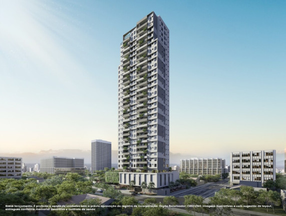 Imagem Apartamento com 3 Quartos à Venda, 94 m² em Setor Central - Goiânia Imagem Apartamento com 3 Quartos à Venda, 94 m² em Setor Central - Goiânia