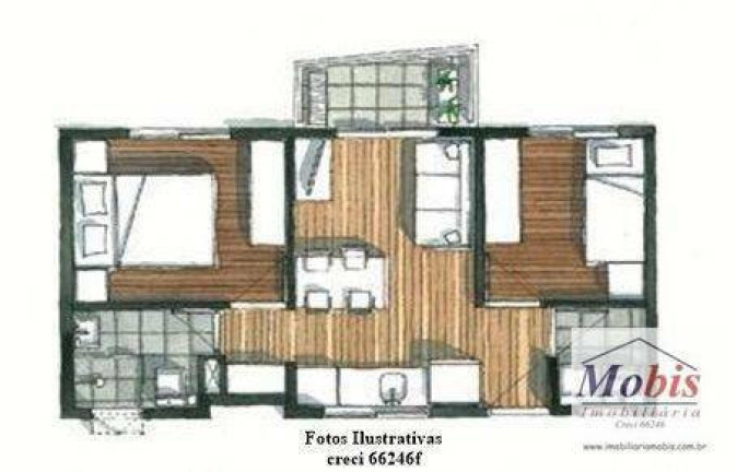 Imagem Apartamento com 2 Quartos à Venda, 38 m² em Vila Valparaíso - Santo André Imagem Apartamento com 2 Quartos à Venda, 38 m² em Vila Valparaíso - Santo André