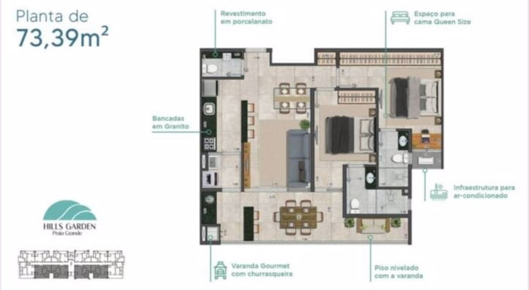 Imagem Apartamento com 2 Quartos à Venda, 61 m² em Praia Grande - Ubatuba Imagem Apartamento com 2 Quartos à Venda, 61 m² em Praia Grande - Ubatuba