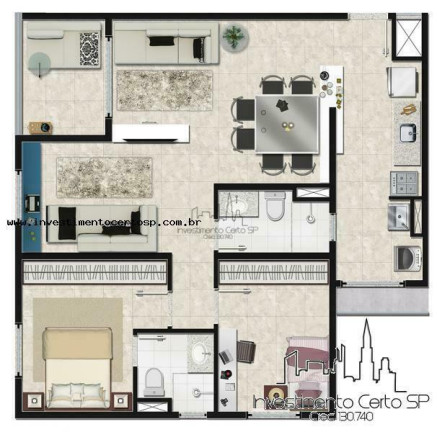 Imagem Apartamento com 3 Quartos à Venda, 72 m² em Brás - São Paulo