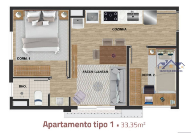 Imagem Apartamento com 2 Quartos à Venda, 33 m² em Tatuapé - São Paulo