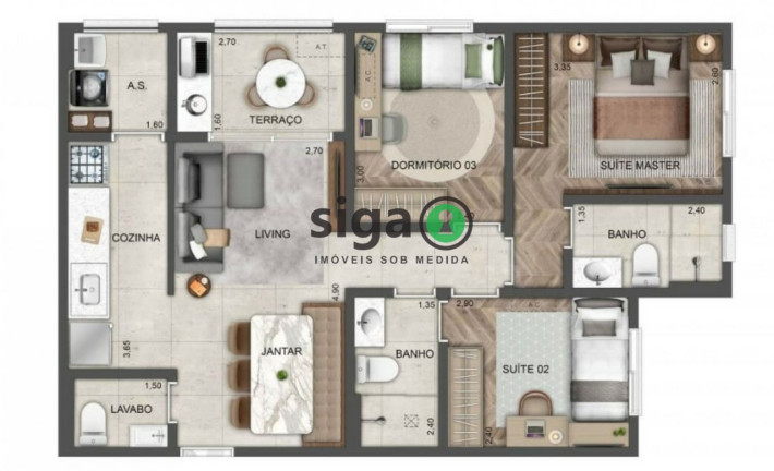 Imagem Apartamento com 3 Quartos à Venda, 70 m² em Butantã - São Paulo Imagem Apartamento com 3 Quartos à Venda, 70 m² em Butantã - São Paulo
