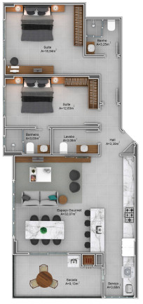 Imagem Apartamento com 3 Quartos à Venda, 120 m² em Meia Praia - Itapema Imagem Apartamento com 3 Quartos à Venda, 120 m² em Meia Praia - Itapema