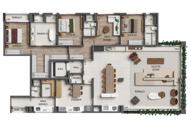 Imagem Cobertura com 3 Quartos à Venda, 392 m² em Moema - São Paulo
