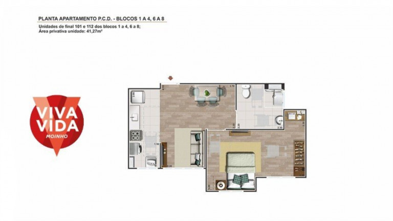 Imagem Imóvel com 1 Quarto à Venda, 41 m² em Campo Grande - Rio De Janeiro Imagem Imóvel com 1 Quarto à Venda, 41 m² em Campo Grande - Rio De Janeiro