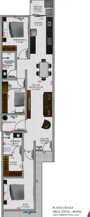 Casa com 3 Quartos à Venda, 70 m² em Canadá - Cascavel