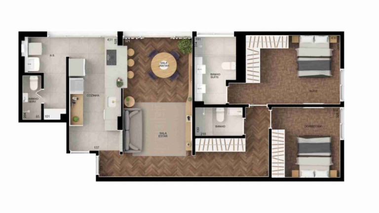 Foto do imóvel Imóvel com 2 Quartos à Venda, 97 m² em Bela Vista - São Paulo