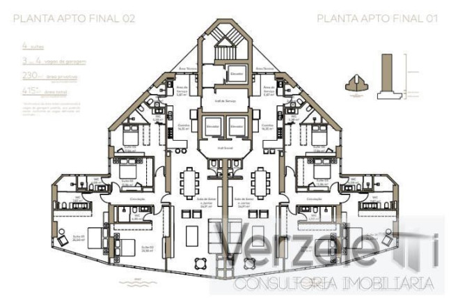 Imagem Apartamento com 4 Quartos à Venda, 230 m² em Centro - Balneário Camboriú Imagem Apartamento com 4 Quartos à Venda, 230 m² em Centro - Balneário Camboriú