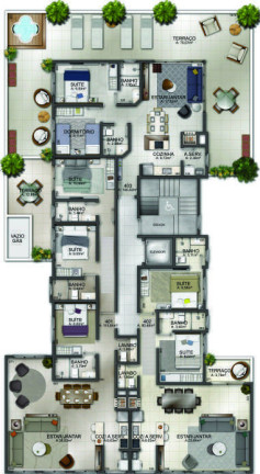 Imagem Apartamento com 3 Quartos à Venda, 116 m² em Zona Nova - Capão Da Canoa Imagem Apartamento com 3 Quartos à Venda, 116 m² em Zona Nova - Capão Da Canoa