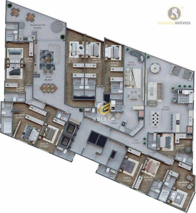 Imagem Apartamento com 3 Quartos à Venda, 147 m² em Andorinha - Itapema Imagem Apartamento com 3 Quartos à Venda, 147 m² em Andorinha - Itapema