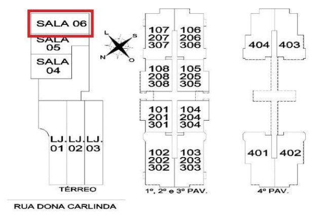 Sala Comercial à Venda, 69 m² em Centro - Canela