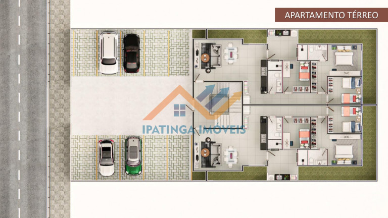 Imagem Apartamento com 3 Quartos à Venda, 95 m² em Veneza - Ipatinga