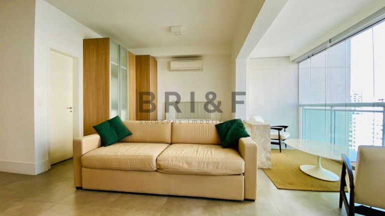 Imagem Apartamento com 1 Quarto para Alugar, 48 m² em Campo Belo - São Paulo Imagem Apartamento com 1 Quarto para Alugar, 48 m² em Campo Belo - São Paulo