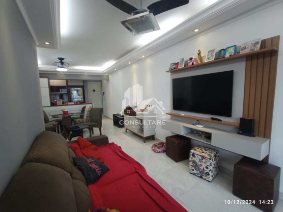 Imagem Apartamento com 3 Quartos para Alugar, 94 m² em Macuco - Santos Imagem Apartamento com 3 Quartos para Alugar, 94 m² em Macuco - Santos