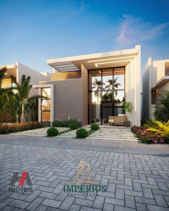 Casa com 3 Quartos à Venda, 110 m² em Parque Havaí - Eusébio