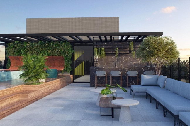 Imagem Apartamento com 1 Quarto à Venda, 23 m² em Ponta De Campina - Cabedelo